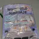 Sunshade for Suburban Windshield Sun Shade Custom Fit 2021-2023 2024 2025 Chevy Chevrolet Suburban Accessories Foldable Front Window Shield Cover Sun Visor Protector Block UV Rays Keep Car Cooler