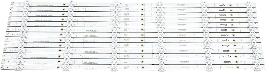 14pcs LED Backlight Strips Replacement for Hisense SVH750A76 75R6E3 75H6570G 75E3D 75H6510G 75A6G