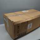 JAQ Rotating Storage Carts No Assembly, 4-Tier Round Storage Basket Rack Shelf Organizer on Rolling Wheels for Fruit Vegetables Grocery Corns Potato Onion Snack in Kitchen Pantry (4-Tier, White)