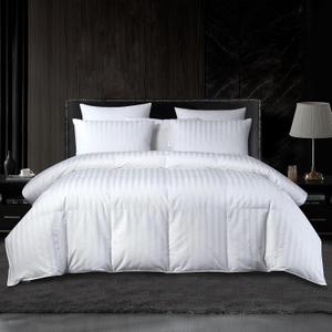 Beautyrest Hungarian White Goose Down Comforter King Size, 100% USA Grown Cotton Fabric, 750 Fill Power Fluffy Duvet Insert, 500 Thread Count All Seasons Warmth Luxurious Comforters, 108" x 98" Beautyrest Hungarian White Goose Down Comforter King Size, 100% USA Grown Cotton Fabric, 750 Fill Power Fluffy Duvet Insert, 500 Thread Count All Seasons Warmth Luxurious Comforters, 108" x 98"