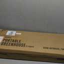 Portable Greenhouse for Outdoors | Walk in Greenhouses Heavy Duty with Durable PE Plant Cover with 3 Tiers of 12 Shelves | Gardening Plant House with Roll-up Zipper Door - 57*57*77 Inches