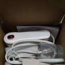 Travel Steamer Iron for Clothes Mini - Portable Ironing Machine Travel Small Size Portable Steamer Travel College Dorm Home Essentials (White)