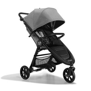Baby Jogger® City Mini GT2 All-Terrain Lightweight Stroller, Forever Air Tires, One-Hand Fold, All-Wheel Suspension, Baby Stroller with Belly Bar, Leatherette Handlebar, Pike Fashion