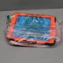 SEYMAC Stock Case for iPad 9th/ 8th/ 7th Generation 10.2'', Shockproof with Screen Protector, Pencil Holder [360 Rotating Hand Strap] & Stand, for iPad 10.2 Inch 2021-2019 (Brightorange)