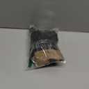 Men's Winter Gloves Ripple Touch Screen Wool Knit Lining Leather Driving Gloves (Large, Black)