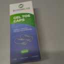 3 x Small Toe Protectors Soft Gel Silicone Toe Caps for Pain Relief, Corns, Ingrown Toenails 6-Pack Bandages for Men & Women