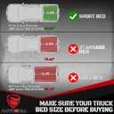 Truck Bed Mat Bed Liner Compatible for 2019-2026 Chevrolet Chevy Silverado 1500 | GMC Sierra 1500 (Only Fit 5.8FT, 69.92" Bed), Not Fit Drop-in Liner