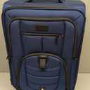 Carry On Luggage 22x14x9 Airline Approved with TSA Lock for Business Trip,22 Inch - Carry-On, Blue
