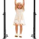 Safly Fun Gymnastics Bar for Kids 3-7 Years Old| Sturdy Steel Home Gym, Adjustable Height with Anti-Slip Base, Easy Assembly