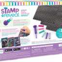 Make It Real Stamp to Reveal DIY Dot Posters, 1 Stamper per kit & 3 Dot Posters |Craft Kit, Artwork Activity, Girls & Kids Ages 6 Bunny, Frog, Panda, Small