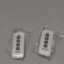 433.92 Mhz Cloning Remote Control Keychain, extendable Antenna,500m Control Distance,Universal Replacement Garage Door Opener,Duplicates Original Remote Controls for Electronic Garage Doors(2 Packs)