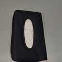 Car Tissue Holder, Car Visor Tissue Holder, Perfect Solid Color Auto Tissue Box, Tissue case Holder for car (Black)