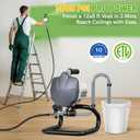 PHALANX 780W Airless Paint Sprayer 3000PSI for DIY Beginners | Electric Paint Sprayer No Thinning Needed, 25FT Hose included, Perfect for Home Exterior, Interior Walls, Cabinets & Fences