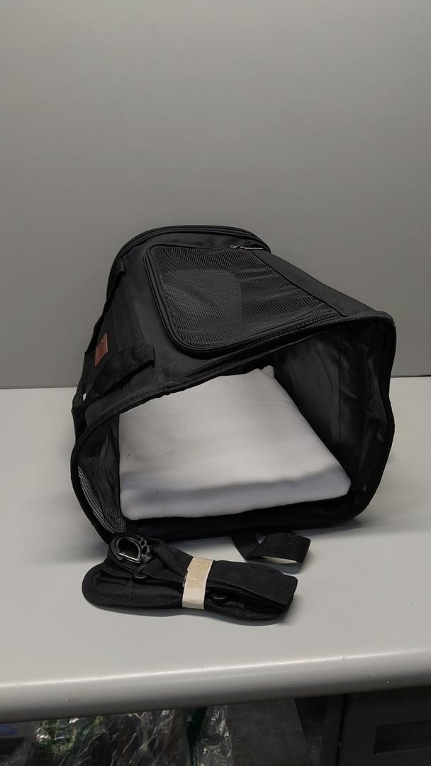 Dog Sling Carrier - Classic Pocket & Classic Strap - for 3-10 lbs Pets(Black)