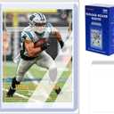 Resealable Top Loader Sleeves - Ultra Clear Team Bags for 35PT-75PT Toploaders Card Holder, Prevent Scratches & Dust, Ultimate for Sports, Game, Trading Cards Storage and Shipping(500 Count)