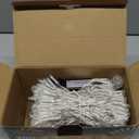 Twinkle Star 300 LED Window Fairy Curtain String Lights, 8 Modes Fairy Lights for Bedroom Wedding Party Home Garden Outdoor Indoor Wall Decorations, Warm White, 2 Pack