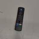 Replacement Firestick Remote Control Fit for Fire Smart TV Stick Lite/4K/4K MAX/4K Plus/HD, Smart TV 3rd Gen/TV Cube(1st/2nd/3rd Gen)/TVs Stick(2nd/3rd Gen) with Voice Controller Green hulu Button (black)