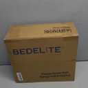 BEDELITE Flannel Sheets King Size Grey - Super Soft Fleece Sheets Set Fluffy Extra Plush, 4 Piece(Include Fitted Sheet, Flat Sheet, 2 Pillowcases)