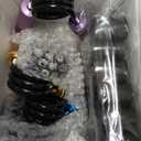 Grip Strength Trainer, 6 Pack Grip Strength Trainer Set (50-350LB), No Slip Hand Grip Strengthener, Wrist Forearm Strengthener with Grip Tape for Strength Training, Exercise, Injury Recovery Purple+Silver+Gold+Blue+Black+Red (50-200 LBS)