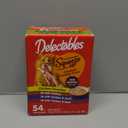 Delectables Squeeze Up Non-Seafood Variety Pack, Creamy Squeezable Puree, Lickable Wet Cat Treats, Grain Free, No Added Fillers, No By-Products, No Added Preservatives, 0.5 Ounces Tube, 54 Tubes Total