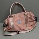 Travel Duffel Bag,Sports Tote Gym Bag,Shoulder Weekender Overnight Bag for Women