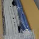 6 in 1 Toddler Slide,Kids Climber Slider for Indoor Outdoor Playground with Basketball Hoop,Storage and Telescope,L Shaped Slide for Toddler Climber Playset