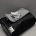 Sweetcrispy Full Body Massage Mat, Heating Pad with Massager, Vibrating Heating Pad for Back Pain, Leg, Full Body, with 10 Motors and 9 Speed Settings, Gift for Dad Mom (Grey)