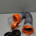 Camco 3-Foot Super Heavy-Duty Tote Tank Sewer Hose Kit | 18mil HTS Vinyl (39645), Black