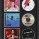 3 CD Frame Display for Wall Mounting,Signed CD Display Frame