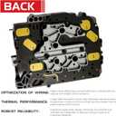 For 62TE Main Transmission Valve Body with Solenoid Compatible With Chrysler And Dodge 2007-Up Replacement For U262835A P132740