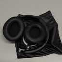 RORSOU B8 Bluetooth Headphones Over Ear, 6 EQ Music Modes and 50H Playtime Deep Bass Wireless Headphones with Mic, Lightweight Folding HiFi Stereo Headset for iPad/Travel/Tablet/PC/Home Space Black