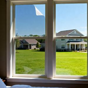 Window Privacy Tint Film- Superior Heat Rejection, Blocks 99% Harmful UV Rays, Enhances Privacy, Reduces Glare, Long-Lasting for Residential & Commercial Use (Ice Blue 23.6 InchX 16.4 Feet)