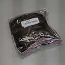 RUWISS Short Hair Toppers for Women Real Human Hair, 5x5.5 Base Pixie Cut with Bangs, Clip-In Curly Hair Pieces for Women with Thinning Hair, Brown (H6269)