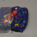 Pet Soft Dog Belly Band - 3 Packs Reusable Dog Diapers Male Doggy Diapers Wraps - Washable Dogs' Belly Bands for Male Dogs, Space, Medium (12''-14'')