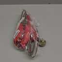 WishTip 6 Pcs 12" Large Glitter Poinsettia Artificial Christmas Flowers with Stems Xmas Tree Wreath Ornaments New Year Home Wedding Party Decor (Burgundy)