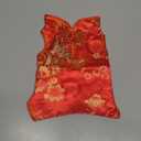 Dog New Year Costume Chinese Knot Buttons for Dog Puppy Chinese Style Tang Suit Pet Spring Festival Satin Clothes Vest Tang Dynasty Winter Coat(M)