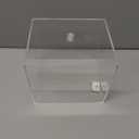 Disposable Face Towel Holder, Facial Towelettes Container Box, Acrylic Box for Facial Towels, Clear