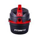 ECOMAX 1gal Portable Wet/Dry Vacuum 1.2" Cleaning Path Black