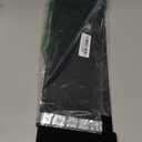 BOOMIBOO Black Acrylic Tilted Computer Keyboard Holder for Ergonomic Typing, Keyboard Stand with Silicone Anti-Slip Strip, 17 x 5.7 Inch Keyboard Tray for Office Desk, Home, School