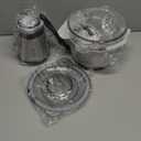 KOIOS Food Processor, 500W Electric Food Chopper with 2 Bowls (8 Cup+8 Cup) & 2 Bi-Level Blades&, Small Electric Grinder Meat Processor for Nuts, Meat, Onion, Garlic, Baby Food, Black