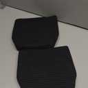 CubesLand Cute Black Basket Bins,Small Woven Storage Baskets for Shelf,Baby Nursery Basket Bin,Cube Organizer Basket Bin,Soft Toys Storage Basket,Home Decor Organization Bins 12 x 8 x 5 inches