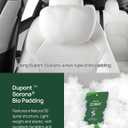 TPARTS Headrest Neck Pillow for Tesla Model 3/Y/X/S, Soft Faux Suede Fabric Car Neck Support Pillow Cushion for Traveling (Filled with Dupont Sorona Fiber)-1pc White