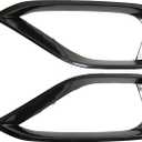 NOVAPARTS 51117294839 51117294840 Left & Right Side Fog Light Grille Trim Cover Set Compatible with BMW 428i 430i 435i 440i F32 F33 2014-2016 - Front Bumper Grille Frame Replacement (2PC)