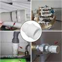 3/4" PVC Pipe Fitting Adapter Connector Union Coupling Schedule 40 (Slip Socket x NPT Male Pipe Thread) Pack of 10