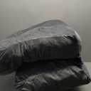 Pregnancy Pillows for Sleeping, 45.3 Inch Pregnancy Massage Pillow Full Body Pillow with Removable Cover - Support for Back, Legs, Belly, HIPS for Pregnant Women (Dark Grey)