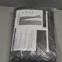 LazBlinds Thermal Insulated Door Curtain Fit Door Size 36" x 82", Magnetic Hands-Free Self Seal Door Cover, Weatherproof Oxford & Cotton Fiber Fill Blanket for Winter to Keep Warm, Grey