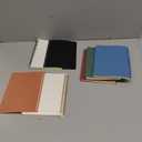 5 Pack Spiral Notebooks 8.3" x 5.7", 80 Sheets College Ruled Notebook with Plastic Waterproof Cover, A5 Lined Journal for Office, School,Home