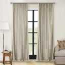 Blackout Linen Pleated Curtains