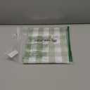 Veblandy Checkered Tablecloth Rectangle Waterproof Gingham Table Cloth Washable Buffalo Plaid Table Cover Wrinkle Free for Kitchen, Dining and Outdoor Picnic, 52 x 70 Inch, Sage Green and White