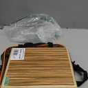 GECKO Travel Cajon, Zebra Wood Percussion Instrument with Internal Guitar Strings, Compact Size, Portable
